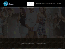 Tablet Screenshot of esportebalada.com.br
